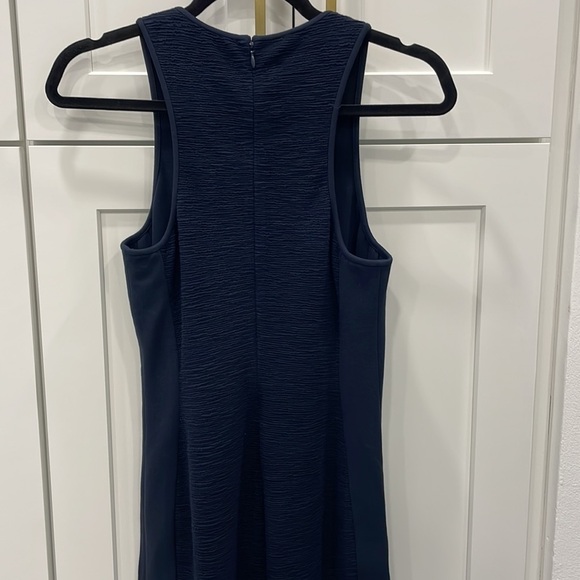 Dianne Von Furstenberg Teyla Navy Blue Midi Dress - Picture 7 of 14